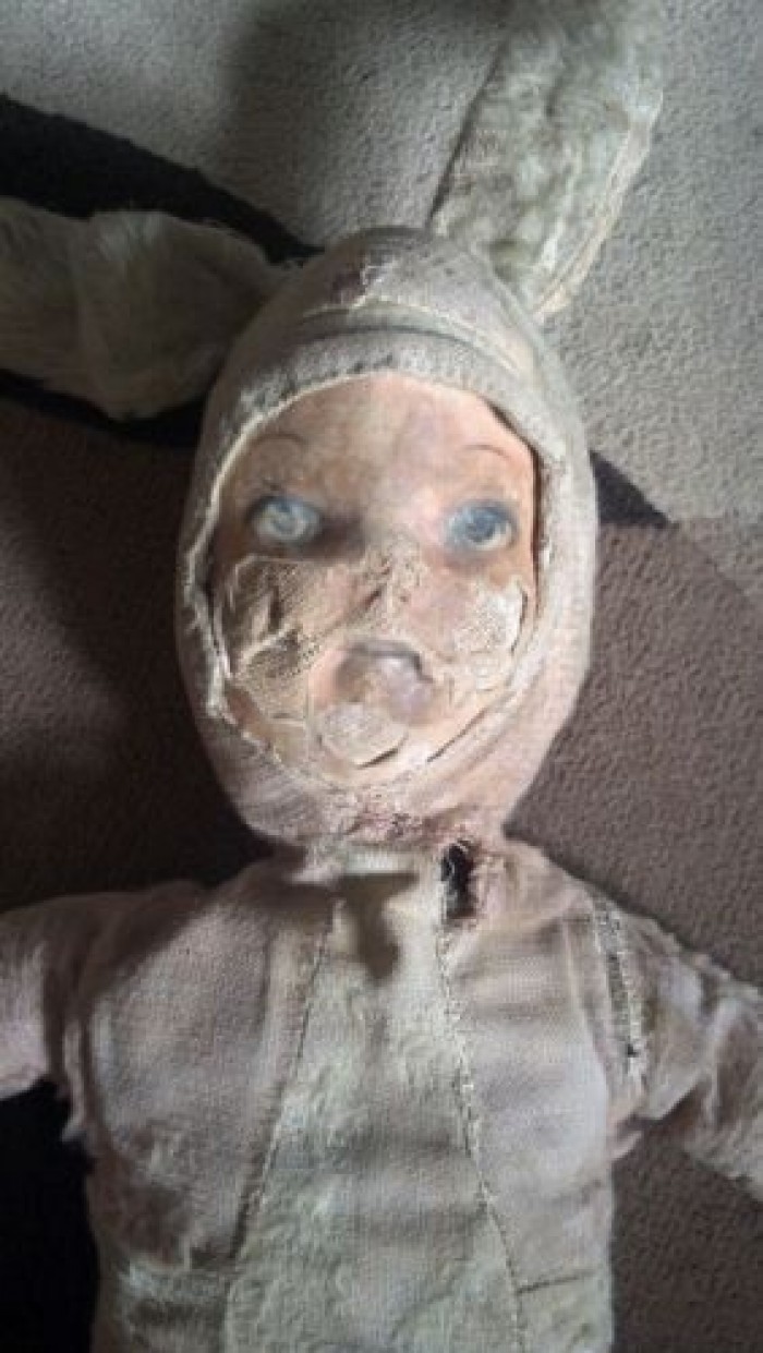 Demonic doll sold on ebay